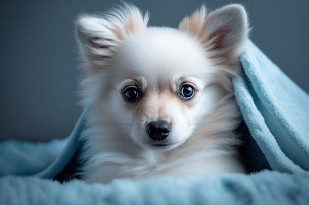 Adorable small breed chihuahua dog puppy