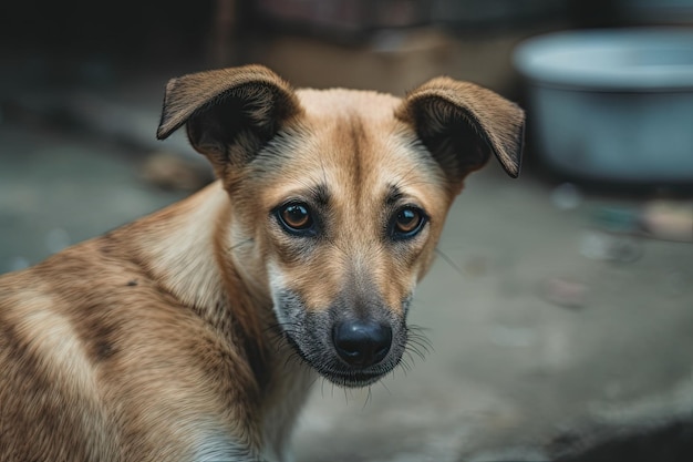 Adorable Stray Dog A Homeless Pet Left Homeless but Still as Cute as a Pedigree Puppy