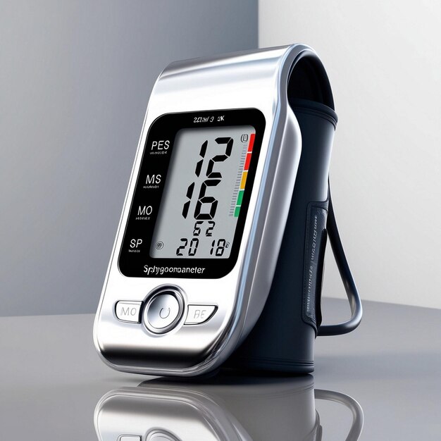 Photo advanced digital blood pressure monitor for accurate readings