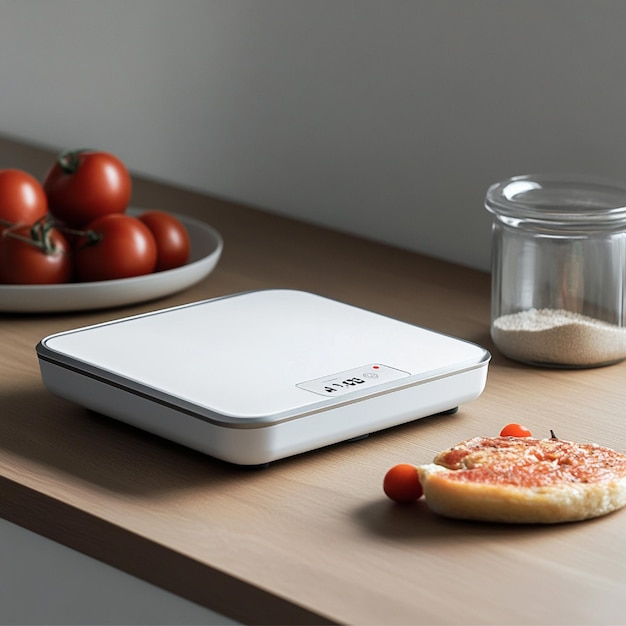 Advanced digital kitchen scale with a minimalist design