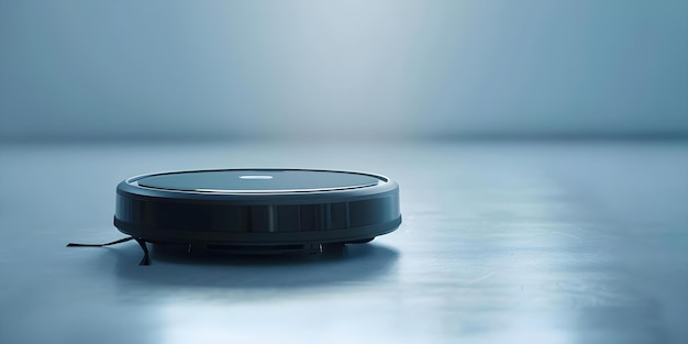 Advanced features of a robot vacuum for efficient cleaning wireless connectivity and HUD Concept Wireless Connectivity Advanced Cleaning HeadsUp Display HUD