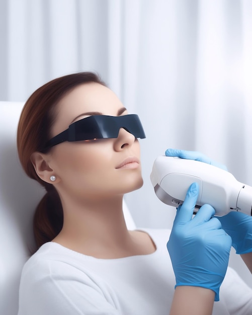 Advanced Laser Therapy in Modern Dermatology Clinic