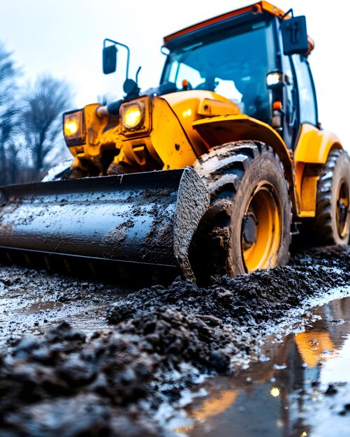 Advanced Pavers in Action Heavy Machinery for Asphalt and Road Surface Construction and Maintenance