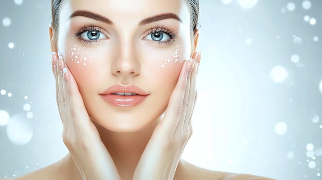 Photo advanced skincare treatment