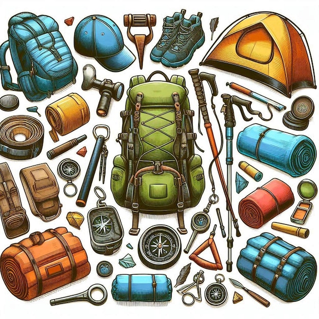 Adventure Equipment Assortment