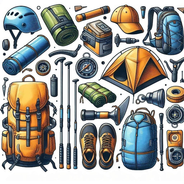 Adventure Equipment Assortment