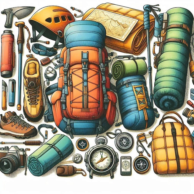 Adventure Equipment Assortment