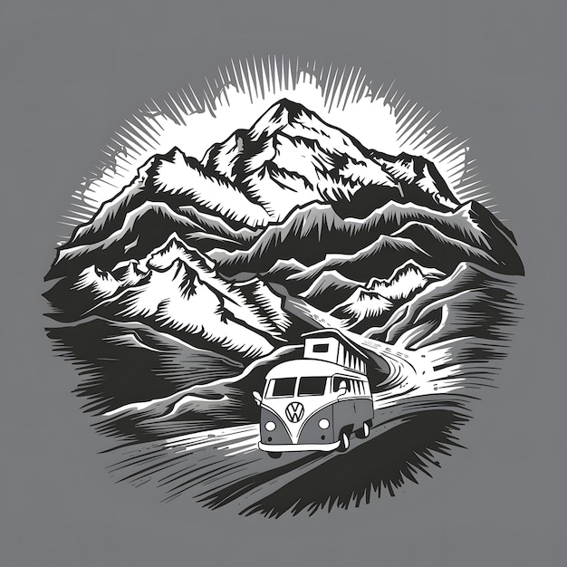 adventure tshirt design