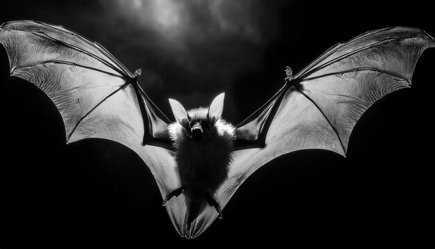 Photo adventurous bear cubs and mysterious bats a contrast of innocence and night creatures