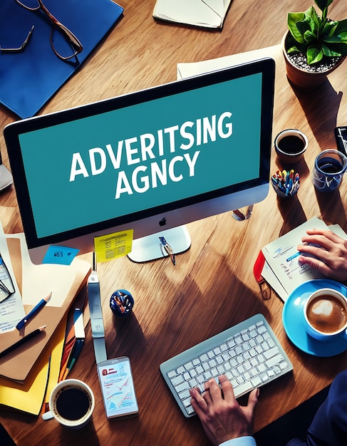 Photo advertising marketing agency