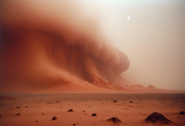 Aeolian Turbulence on Mars After the Nuclear Blast