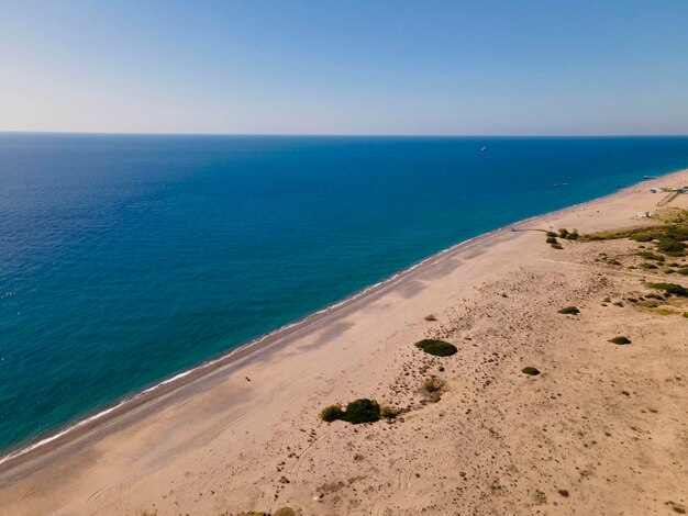 aerial beach and sea view. relax backround