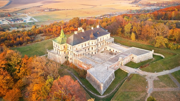 aerial landscape of Podgortsy Palace