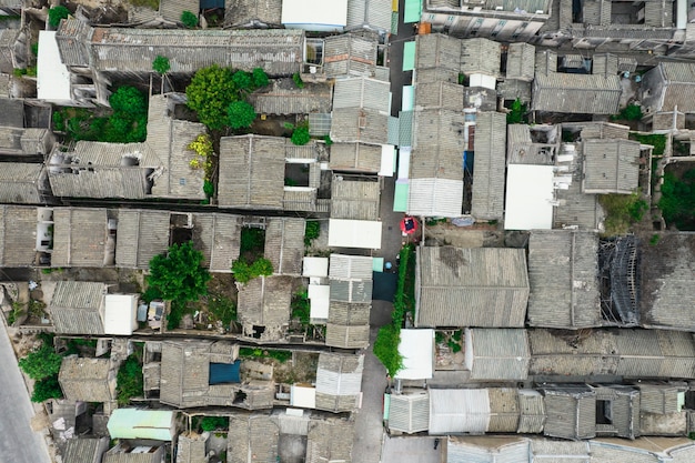 Aerial photos of Chaozhou ancient town in China