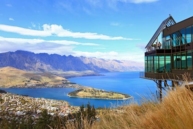 Aerial Queenstown New Zealand