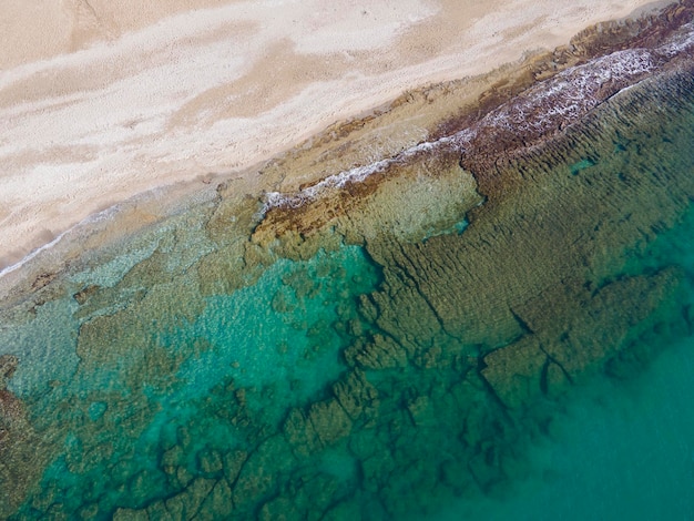 aerial sea and beach amazing photo