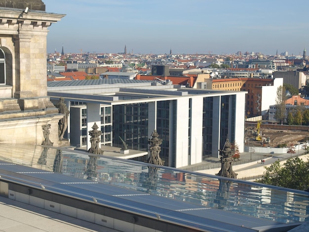 Aerial view of Berlin