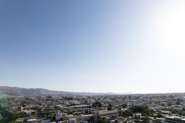 Aerial view of the city of Arequipa