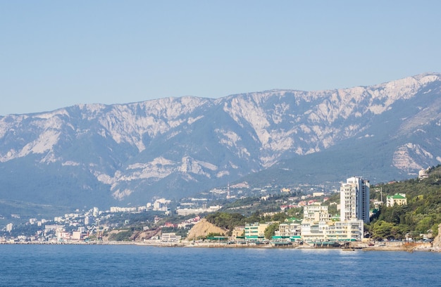 Aerial view of Crimea