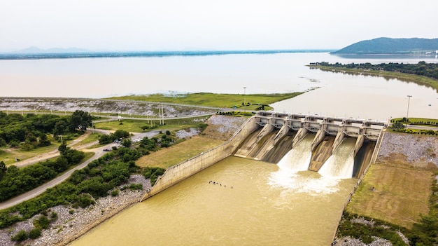 An aerial view of Floodgate