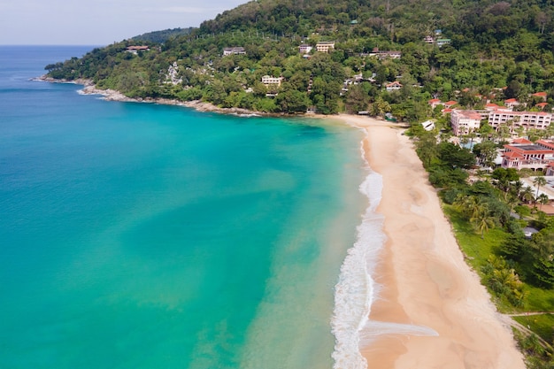 Aerial view of Khai island in Phuket, Thailand