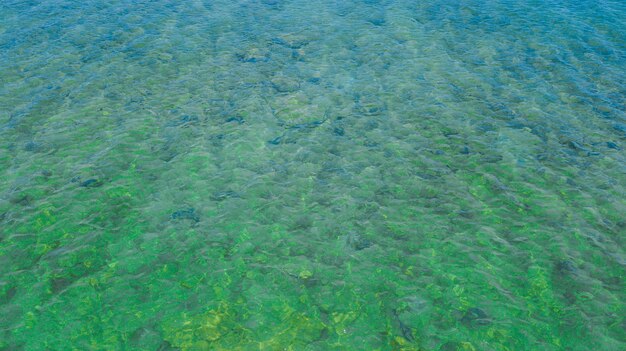 aerial view landscape of water  Sea