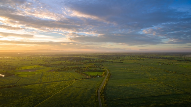 Aerial view Landscape