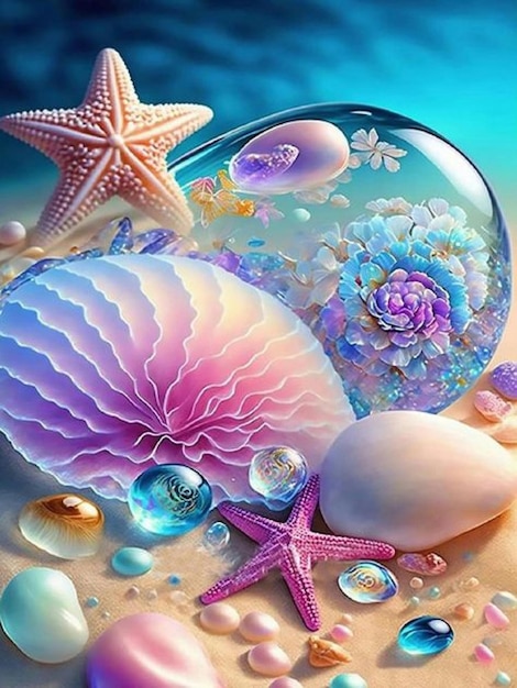 Aesthetic Sea shells image