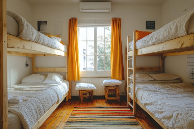 Affordable Shared Bunk Bed Dormitory Rooms Budget Travel Tips Hostel Accommodation Guide