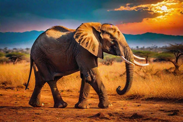 african elephant photography