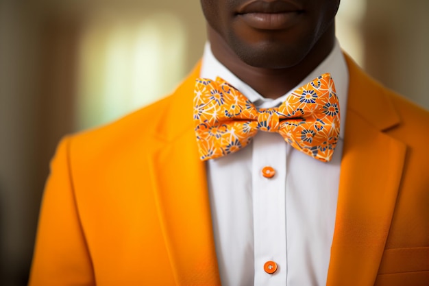 African Opulence Tangerine Tones Adorning Heritageinspired Weddings