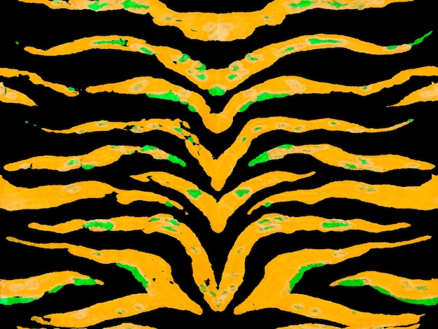 African Pattern. Stripes Seamless Pattern. Watercolor Camouflage Design. Abstract Safari Tile. Geometric Animal Texture. Gold Yellow Zebra Skin Print. Animal Camouflage Background.