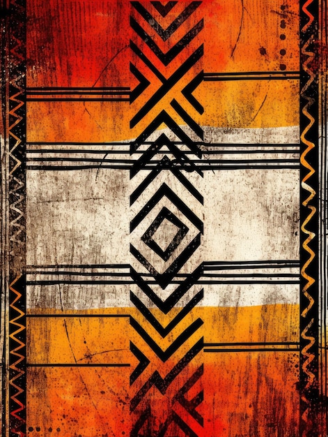 African pattern traditional african background Africa Print for Tshirts