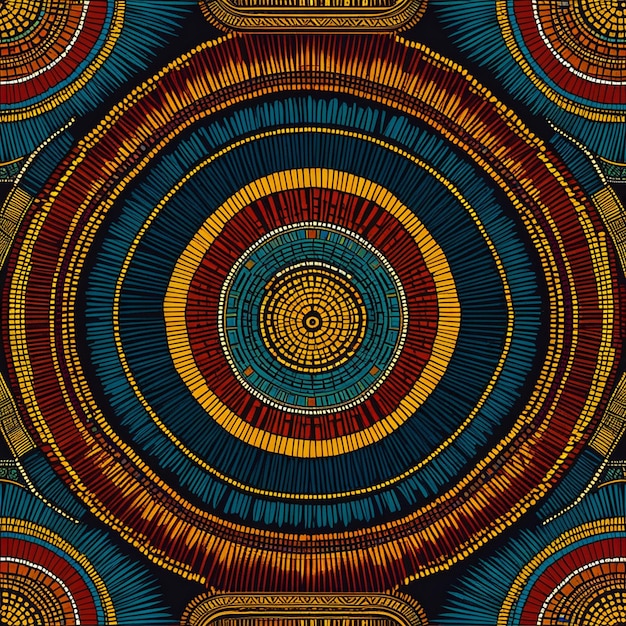 Photo african pattern