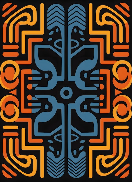 African pattern