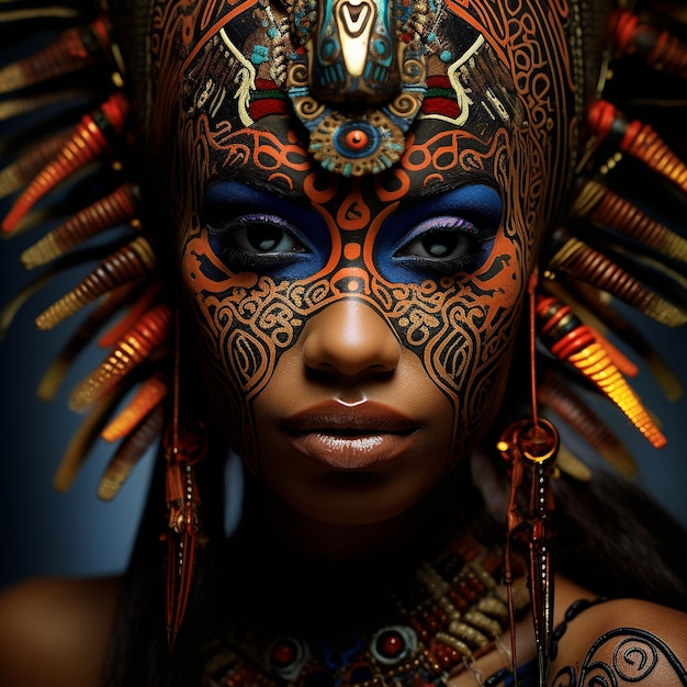 African Spirit Wallpaper