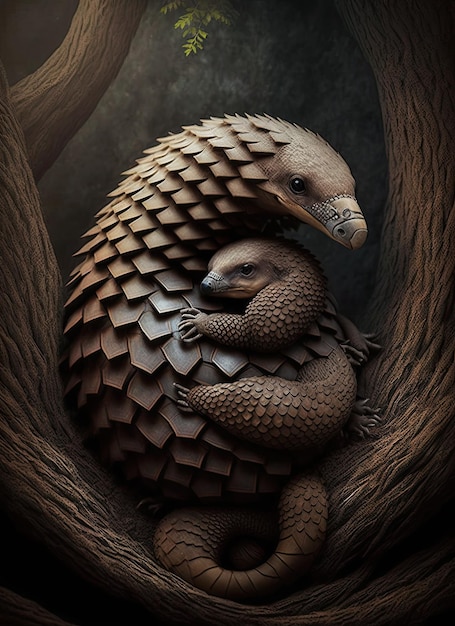 African Tree Pangolin