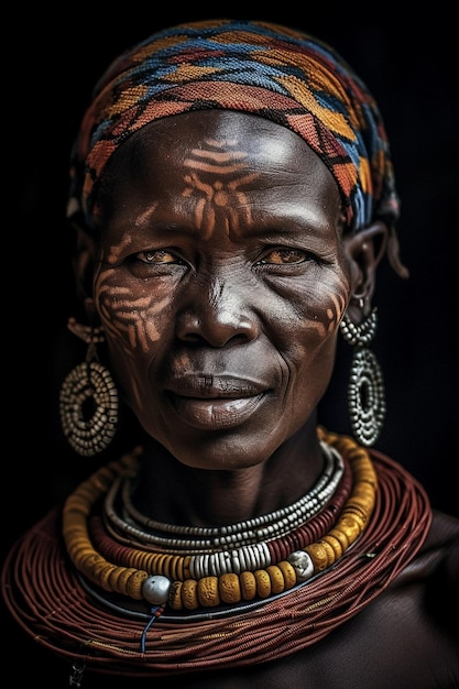 African Tribes Intimate and Powerful Portraits Capturing the Beauty and Diversity of Traditional Cu