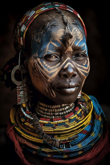 African Tribes Intimate and Powerful Portraits Capturing the Beauty and Diversity of Traditional Cu