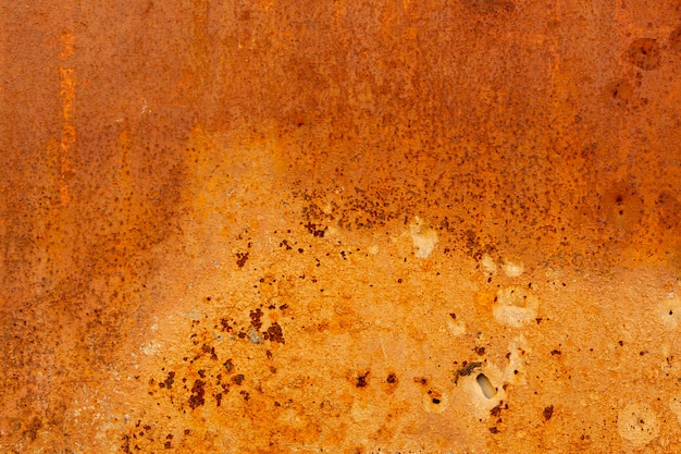 Aged metal surface with rust