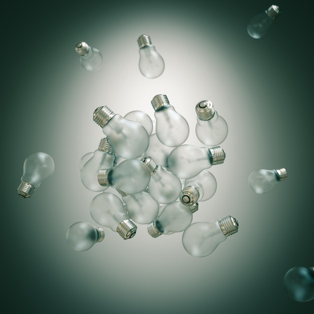 Aggregation of opaque bulbs