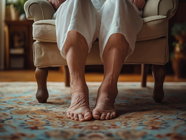 Photo aging gracefully practical tips for coping with swollen ankles