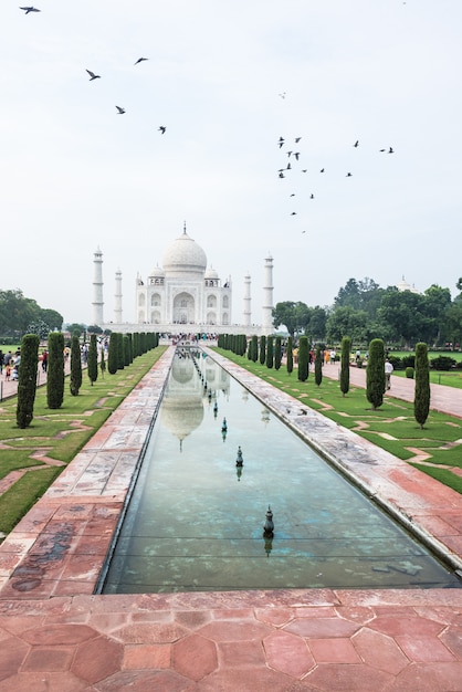 Agra city Taj Mahal India 