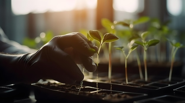 Agricultural technologies for growing plants generative ai technology