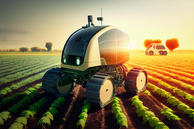 Agriculture robotic and autonomous car