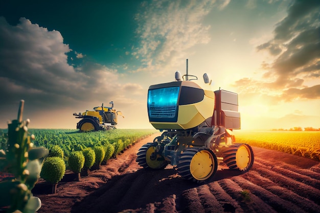 Agriculture robotic and autonomous car