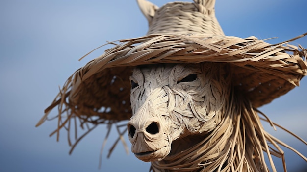 agriculture scarecrow HD wallpaper photographic image