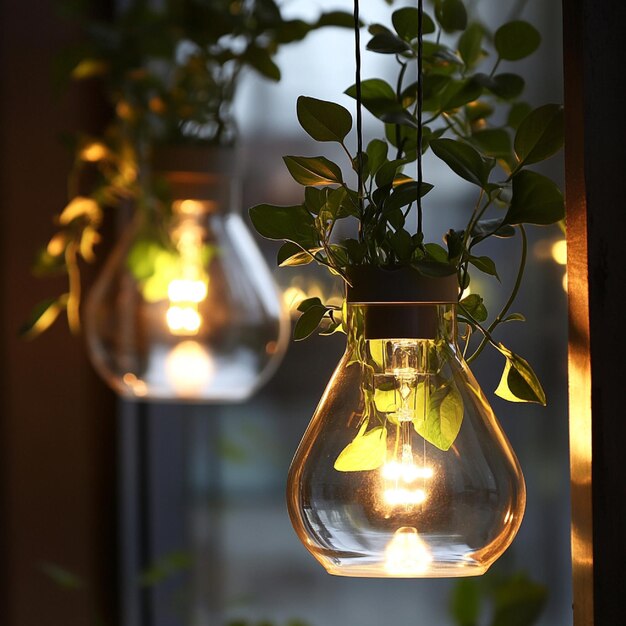 Ai Generated Ecofriendly bulbs for home