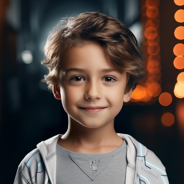 AI Generated image of beautiful kids illustration