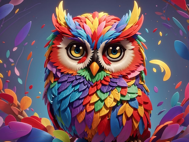 ai generated owl image